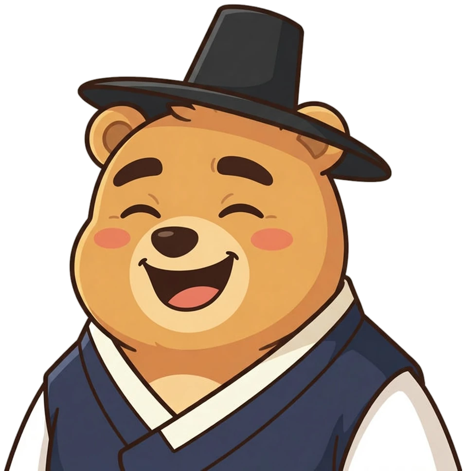 GodGom laughing, still a bear